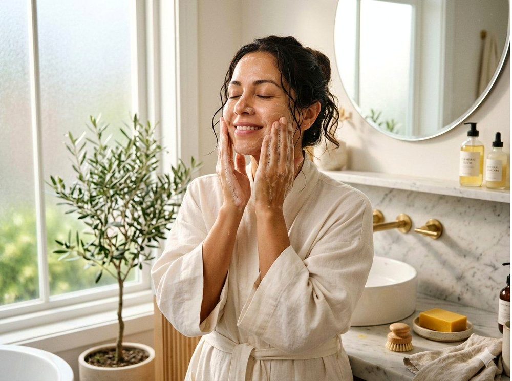 Ritual de cuidado facial Tridosha